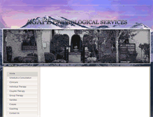 Tablet Screenshot of agapepsychologicalservices.com